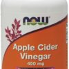 NOW FOODS Apple Cider Vinegar - Ocet Jabłkowy 450 mg (180 kaps.)