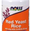 NOW FOODS Red Yeast Rice 600 mg with CoQ10 30 mg (60 kaps.)