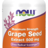 NOW FOODS Grape Seed Extract Maximum Strength 500 mg - Wyciąg z Nasion Winogron 500 mg (90 kaps.)