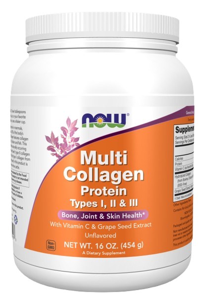 NOW FOODS Multi Collagen Protein (454 g)