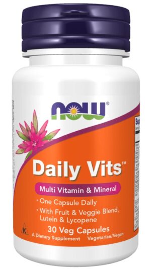 NOW FOODS Daily Vits - Witaminy i Minerały (30 kaps.)