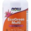 NOW FOODS EcoGreen Multi - Zestaw Witamin i Minerałów bez Żelaza (180 kaps.)