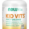 NOW FOODS Kid Vits Juicy Orange -  Witaminy i minerały dla dzieci Kid Vits Smak pomarańczowy (120 tabl.)