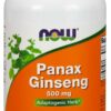 NOW FOODS Panax Ginseng - Żeń-szeń 500 mg (250 kaps.)