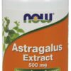 NOW FOODS Astragalus Extract - Traganek 500 mg (90 kaps.)