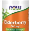NOW FOODS Elderberry 500 mg Bez Czarny (60 kaps.)