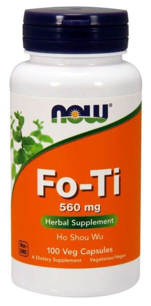 NOW FOODS Fo-Ti (He-Shou-Wu) Rdest (100 kaps.)