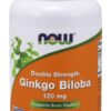NOW FOODS Ginkgo Biloba - Miłorząb Japoński ekstrakt  (100 kaps.)