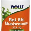 NOW FOODS Rei-Shi Mushrooms - Reishi i Shiitake 270 mg (100 kaps.)