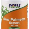 NOW FOODS Saw Palmetto Extract - Palma Sabalowa - standaryzowany ekstrakt (120 kaps.)