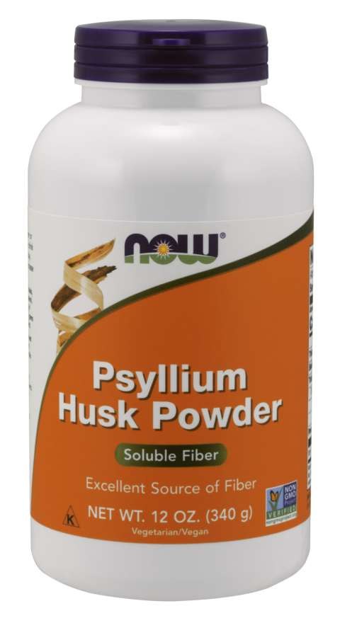 NOW FOODS Psyllium Husk Powder - Babka Płesznik (340 g)