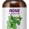 NOW FOODS 100% Olejek z Mięty pieprzowej - Peppermint - Mięta pieprzowa (59 ml)