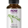 NOW FOODS Hyssop - 100% Olejek Hyzopowy (30 ml)