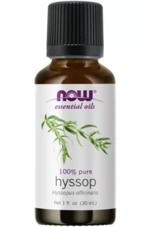 NOW FOODS Hyssop - 100% Olejek Hyzopowy (30 ml)