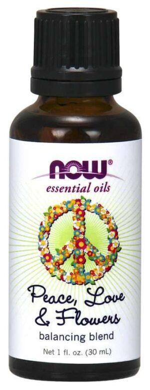 NOW FOODS Peace, Love & Flowers Oil Blend (30 ml)