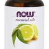 NOW FOODS Lemon & Eucalyptus Blend - Olejek Cytrynowy, Olejek Eukaliptusowy i Olejek z Trawy Cytrynowej (30 ml)