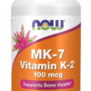 NOW FOODS Witamina K2 MK7 100 mcg (90 kaps.)