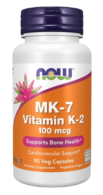 NOW FOODS Witamina K2 MK7 100 mcg (90 kaps.)