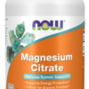 NOW FOODS Magnesium Citrate - Cytrynian Magnezu (180 kaps.)