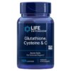 LIFE EXTENSION L-Glutation + L-Cysteina + Witamina C (100 kaps.)