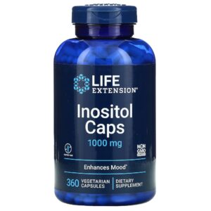 LIFE EXTENSION Inozytol 1000 mg (360 kaps.)