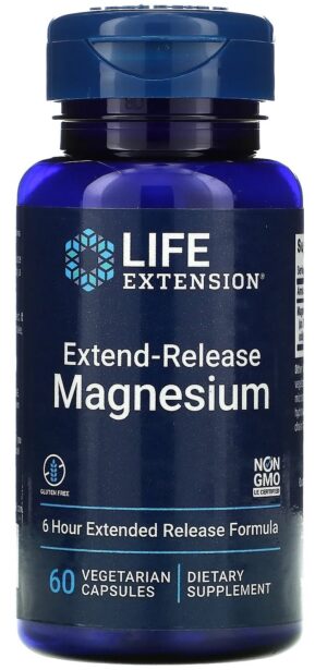 LIFE EXTENSION Extend-Relase Magnesium (60 kaps.)