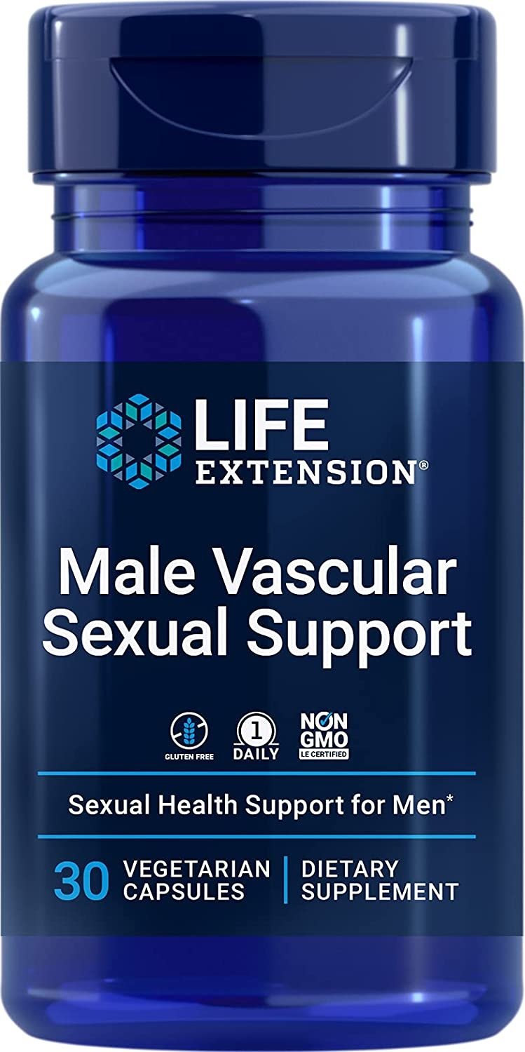LIFE EXTENSION Male Vascular Sexual Support (30 kaps.)