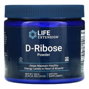 LIFE EXTENSION D-Ribose - D-Ryboza (150 g)