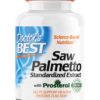 DOCTOR'S BEST Saw Palmetto Berries - Palma Sabalowa - standaryzowany ekstrakt (60 kaps.)