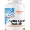 DOCTOR'S BEST ALA - kwas alfa liponowy 150 mg (120 kaps.)