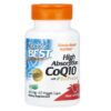 DOCTOR'S BEST Koenzym Q10 200 mg i Piperyna BioPerine - Vegan (60 kaps.)