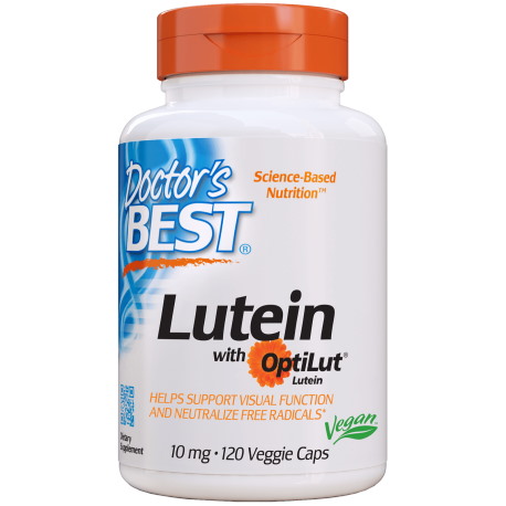 DOCTOR'S BEST Luteina i Zeaksantyna - OptiLut (120 kaps.)