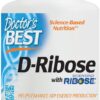 DOCTOR'S BEST D-Ribose - D-Ryboza 850 mg (120 kaps.)