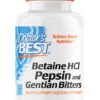 DOCTOR'S BEST Betaina HCL + Pepsyny + Korzeń Goryczki (360 kaps.)