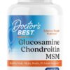 DOCTOR'S BEST Glukozamina + Chondroityna + MSM (360 kaps.)