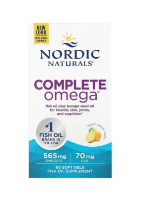 NORDIC NATURALS Complete Omega (60 kaps.)