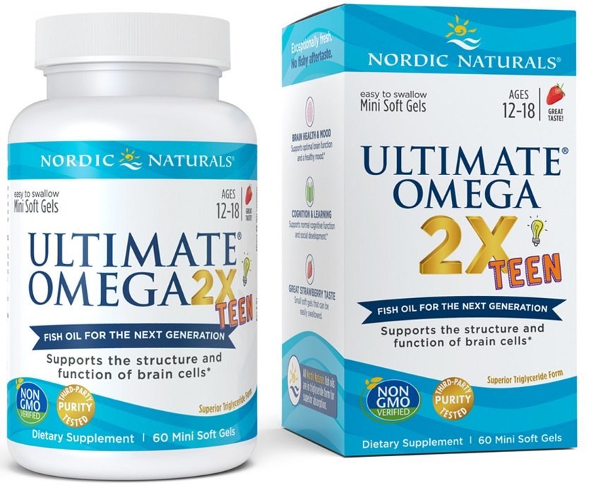 NORDIC NATURALS Ultimate Omega Teen Omega-3 (60 kaps.)
