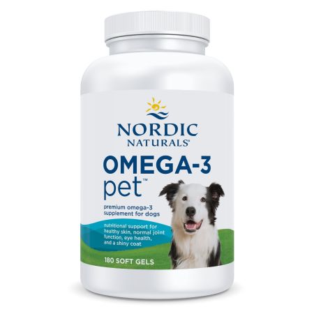 NORDIC NATURALS Pets - Omega 3 (180 kaps.)