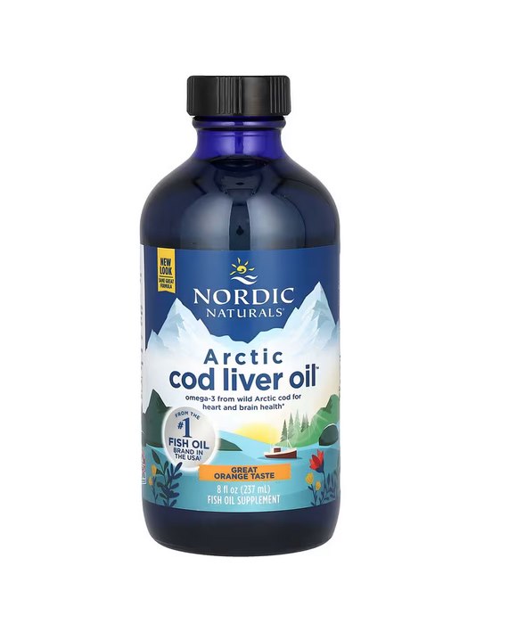 NORDIC NATURALS Arctic Cod Liver Oil Orange (237 ml)