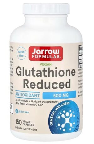 JARROW FORMULAS Glutathione Reduced - Glutation zredukowany (150 kaps.)