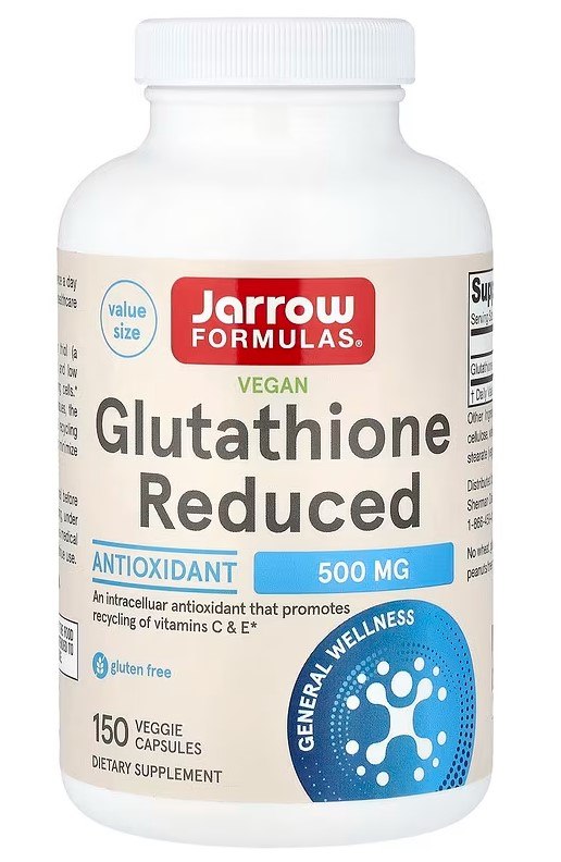 JARROW FORMULAS Glutathione Reduced - Glutation zredukowany (150 kaps.)