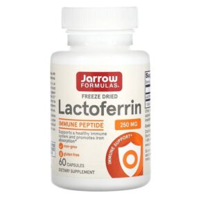 JARROW FORMULAS Lactoferrin - Laktoferyna (60 kaps.)
