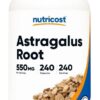 NUTRICOST Astragalus 550 mg - Traganek 550 (240 kaps.)