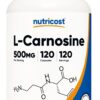 NUTRICOST L-Carnosine 500 mg - L-karnozyna (120 kaps.)
