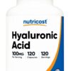 NUTRICOST Hyaluronic Acid 100 mg - Kwas hialuronowy (120 kaps.)