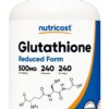 NUTRICOST Glutathione 500 mg - L-glutation (240 kaps.)