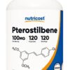 NUTRICOST Pterostilbene 100 mg - Pterostilben (120 kaps.)