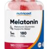 NUTRICOST Melatonin 1 mg - Melatonina (180 żelek)
