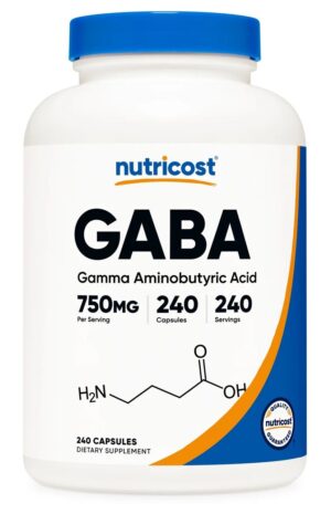 NUTRICOST GABA 750 mg (240 kaps.)