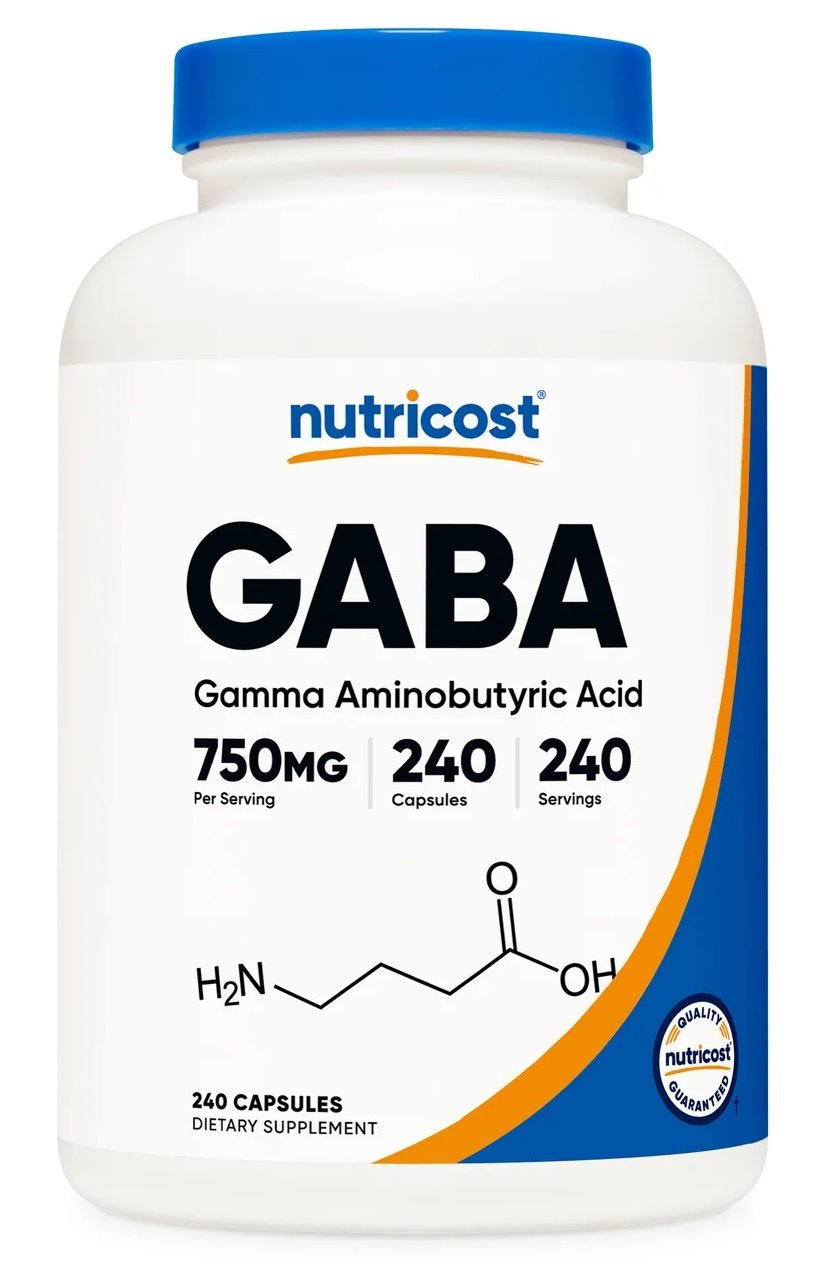 NUTRICOST GABA 750 mg (240 kaps.)